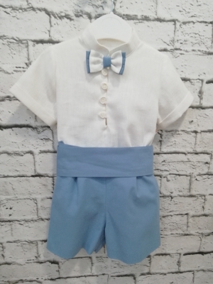 CONJUNTO PAJARITA AZUL