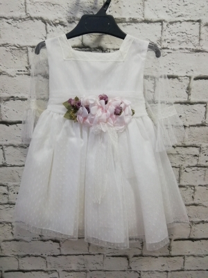 VESTIDO TUL BLANCO