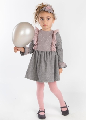 VESTIDO GRIS