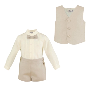 CONJUNTO LINO BEIGE