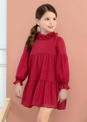 VESTIDO GASA PLUMETI