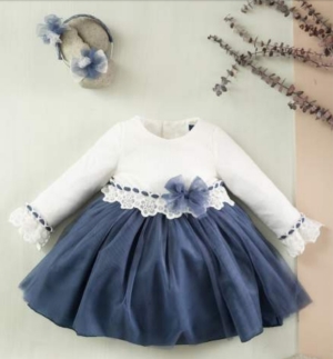 VESTIDO TUL AZUL