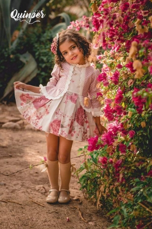 VESTIDO FLORES BELLA DE LA FIRMA QUIMPER