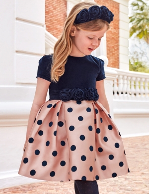 VESTIDO MIKADO ESTAMPADO
